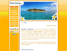 Tablet Screenshot of mauritiusguesthouse.com